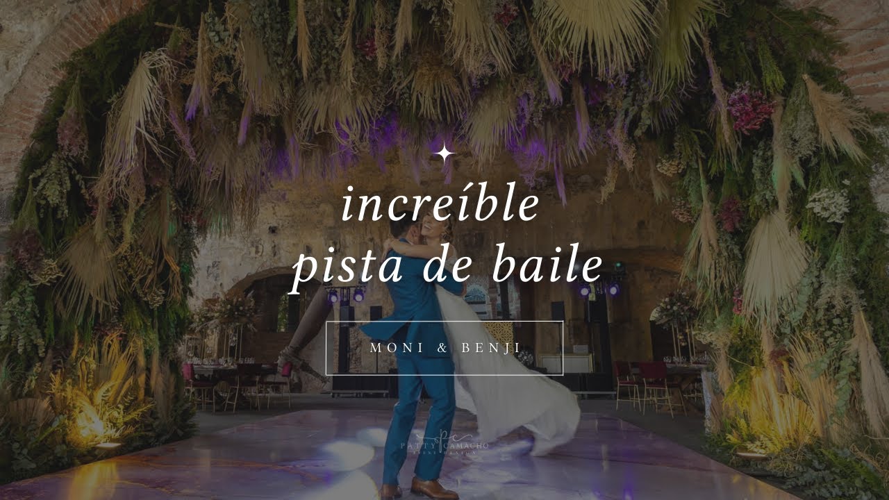 INCREÍBLE PISTA DE BAILE || BODA EN HACIENDA SANTA INÉS MORELOS || MONI & BENJI