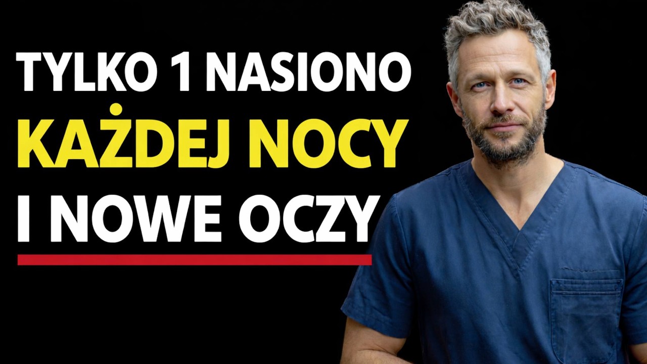 LEKARZ UJAWNIA: Zjedz to przed snem, a Twój wzrok zacznie się naprawiać!