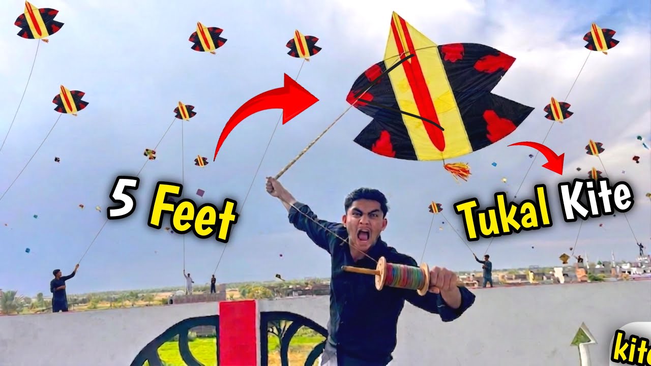 Mukaram VS Abubakar: Making 5 Feet Monster Tukal Kite ☠️ | 2026 Basant Special