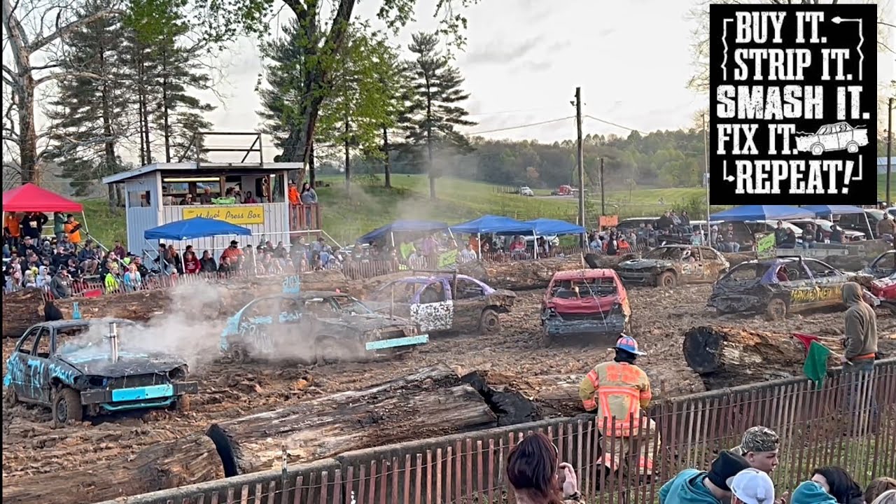 Spring Demolition Derby May 1, 2022 At The Gallia County Ohio Fairgrounds | 333 Derby Promotions