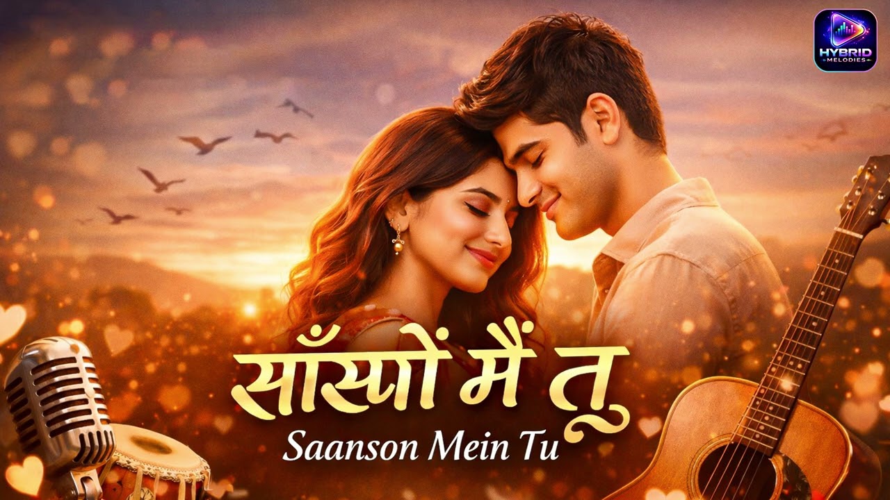 Saanson Mein Tu | Romantic Bollywood Style Song | Official Music Album Song | Hybrid Melodies