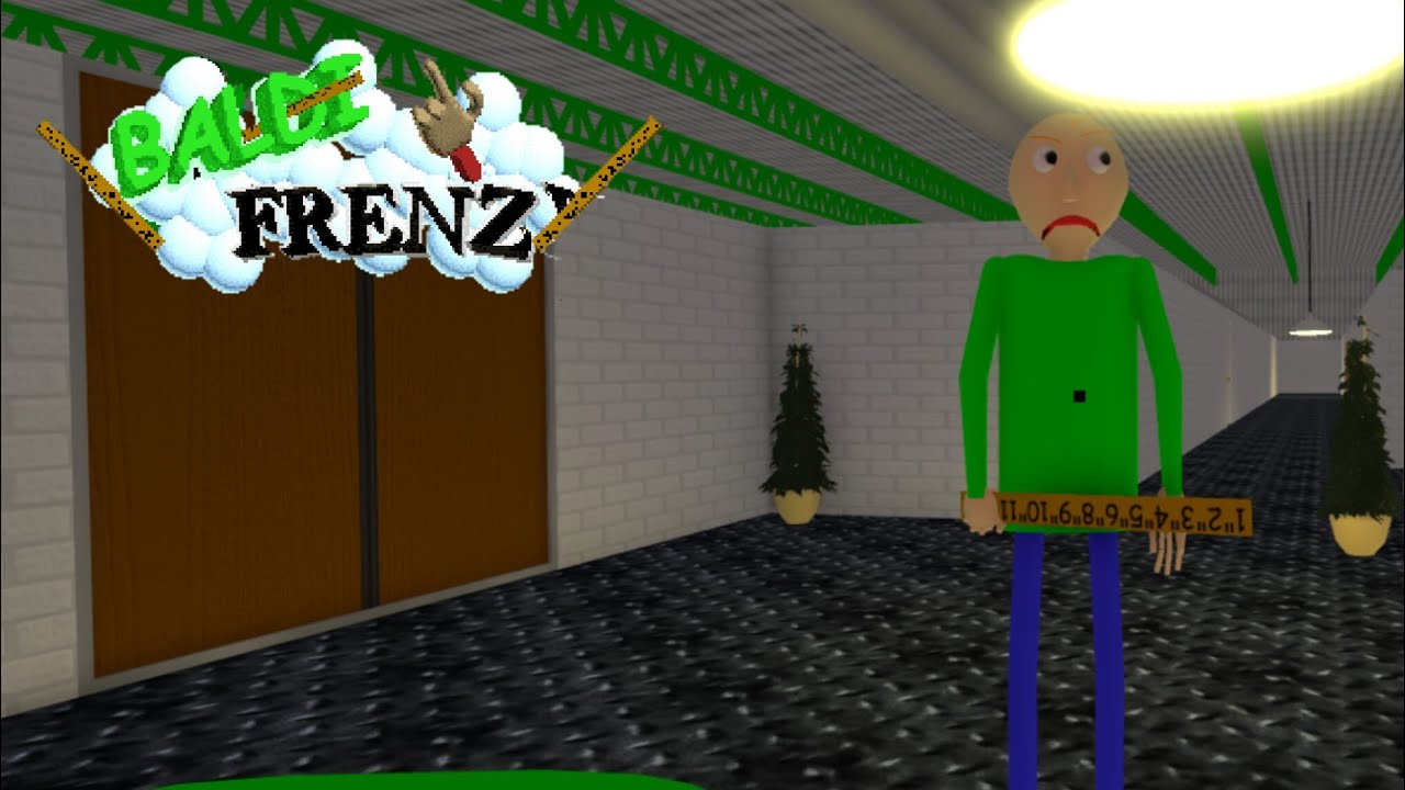 Baldi's Frenzy - Factory Map Compilation | Roblox