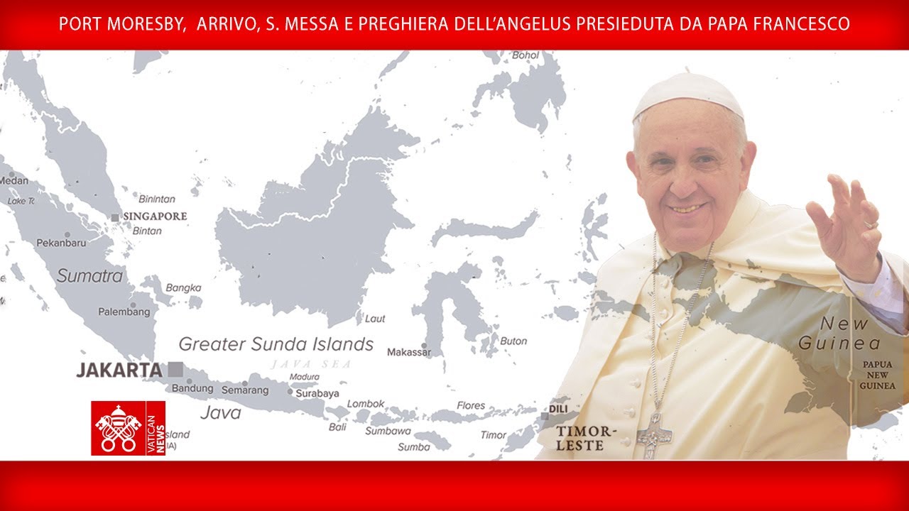 08 settembre 2024, Port Moresby,  arrivo, S. Messa e Preghiera dell’Angelus | Papa Francesco