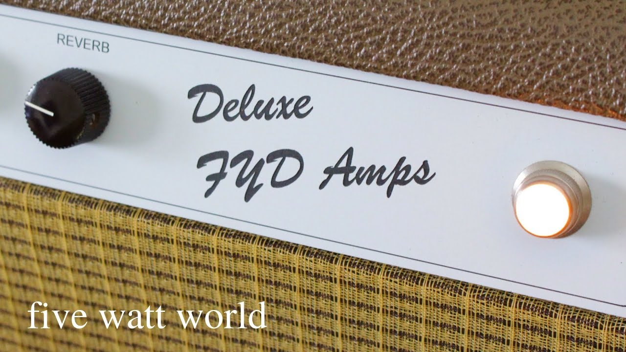 FYD Deluxe Amp, Deluxe Reverb tones in a Princeton size package