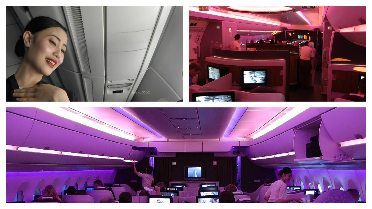 Airbus A350 vs Boeing 787: the Qatar Airways Business Class Experience!