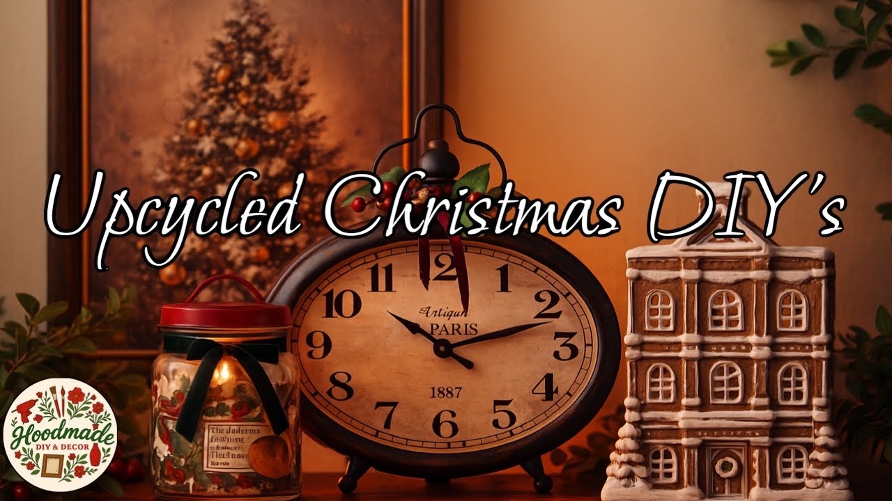Create Beautiful NEW Christmas Pieces | Budget-Friendly Upcycle DIYs