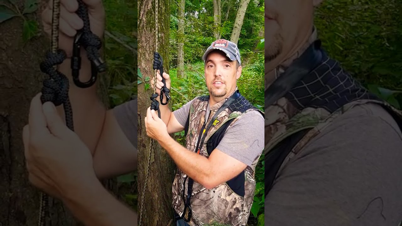 Using a lifeline in your treestand safely