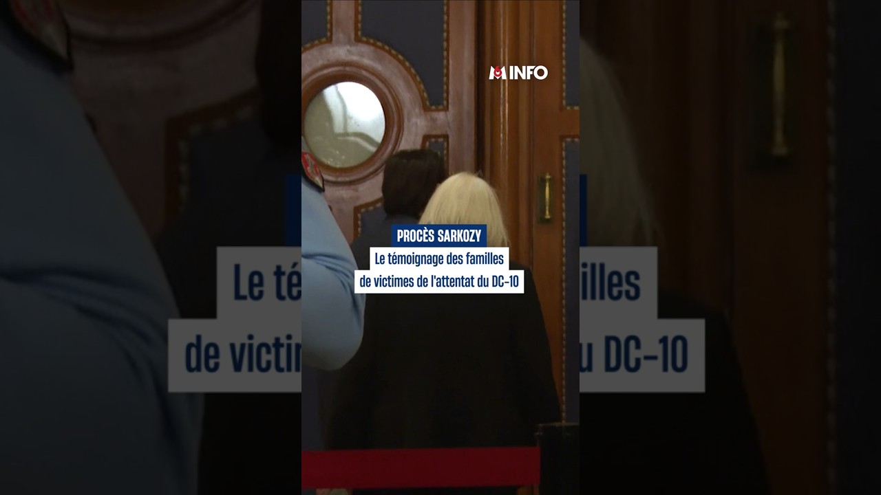 Proc&egrave;s Sarkozy : le t&eacute;moignage des familles de victimes de l'attentat du DC-10