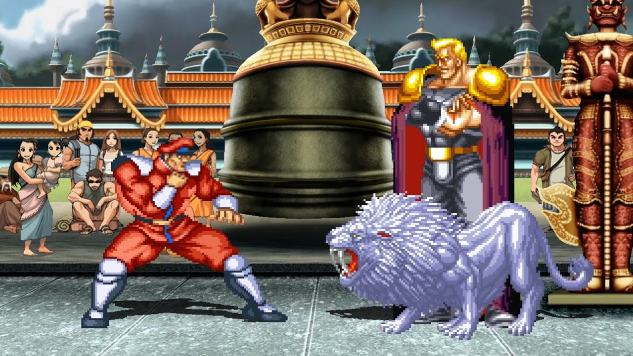 M. BISON vs ZEUS -  Amazing epic fight battle !