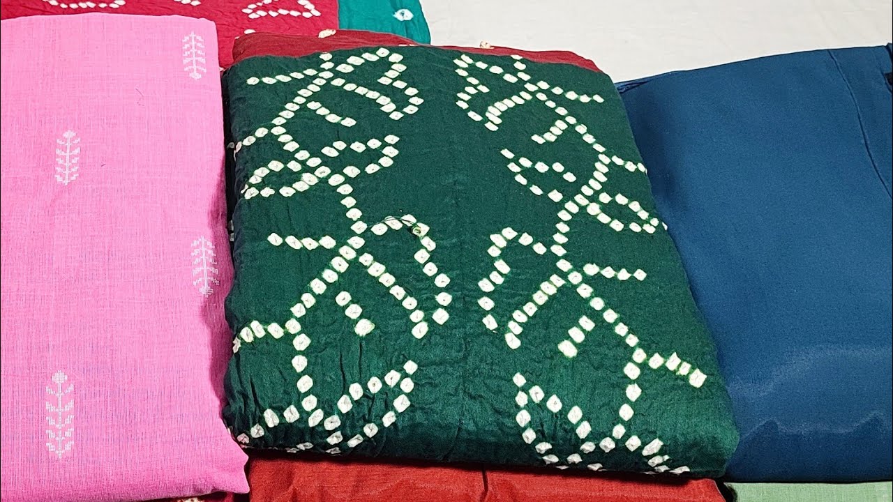 SEMIMODAL SILK WITH CRUSHED CHINON SILK MIRROR WORK DESIGNER DUPATTA|HANDLOOM COTTON SET