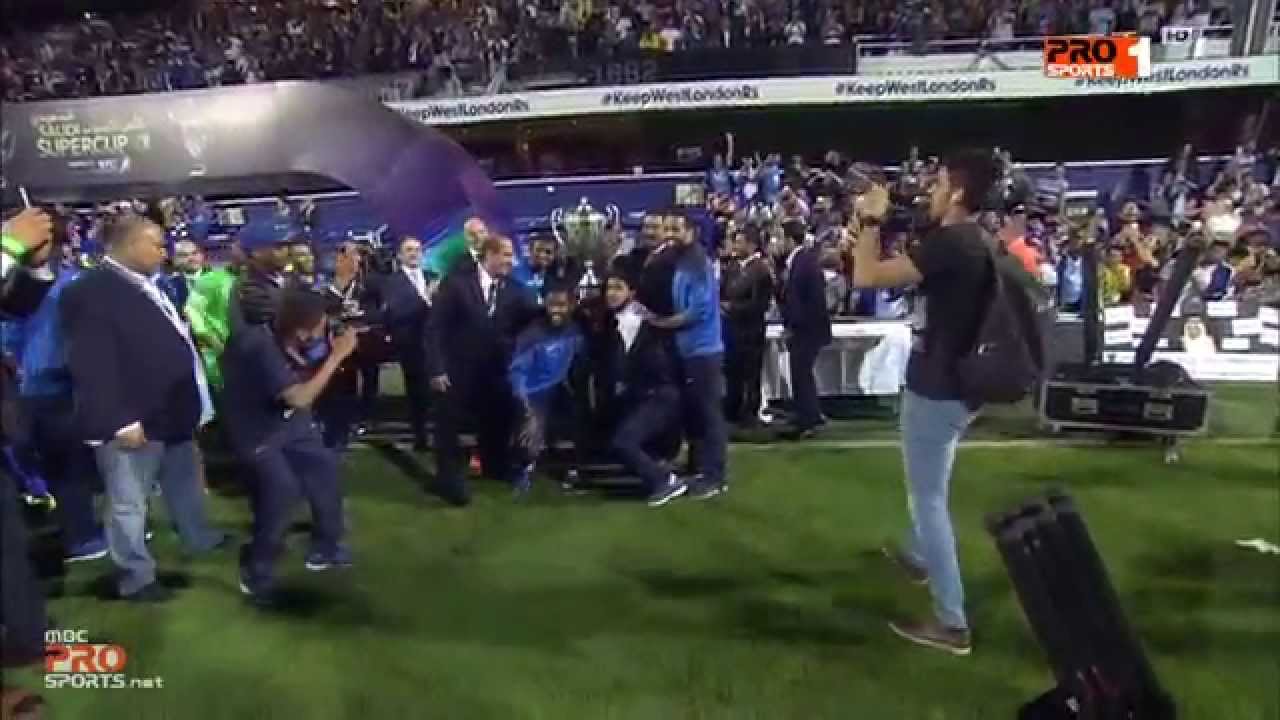MBC PRO SPORTS - لحظة تسليم الميداليات وإستلام الهلال كأس السوبر