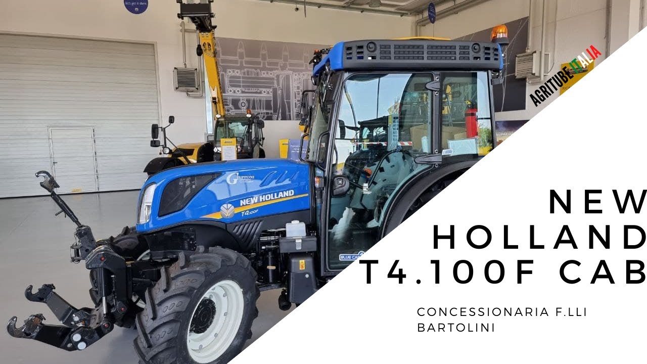 NEW HOLLAND T4 100F Cab ft  Giupponi F lli