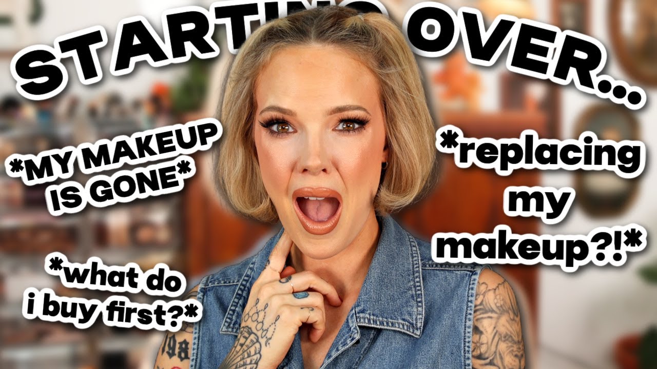IF ALL OF MY MAKEUP DISAPPEARED | must have products for any makeup artist kit