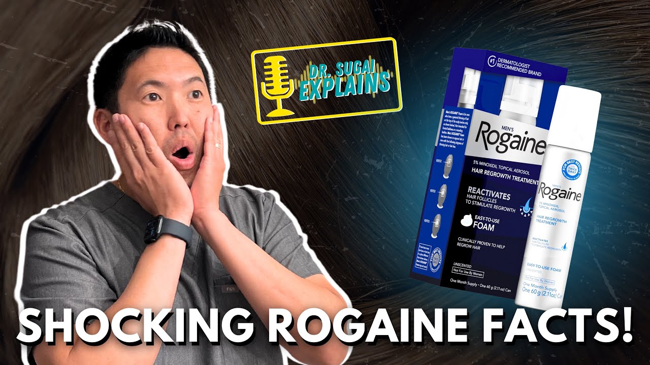 Shocking Rogaine Facts Revealed by a Dermatologist