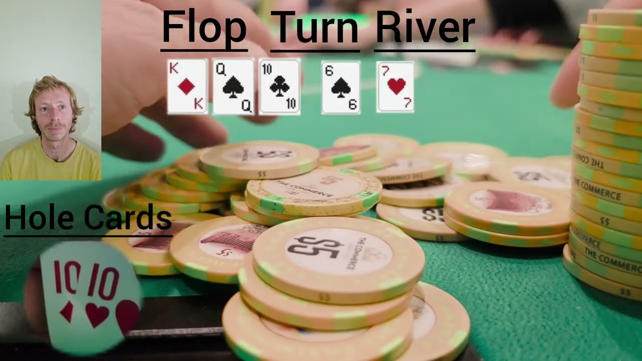 $1000 win at Commerce Casino! Poker vlog #1.