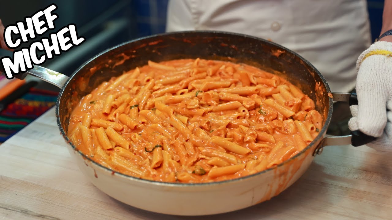 PÂTES PENNE ÉPICÉES ET CRÉMEUSES | Recette facile, rapide et économique