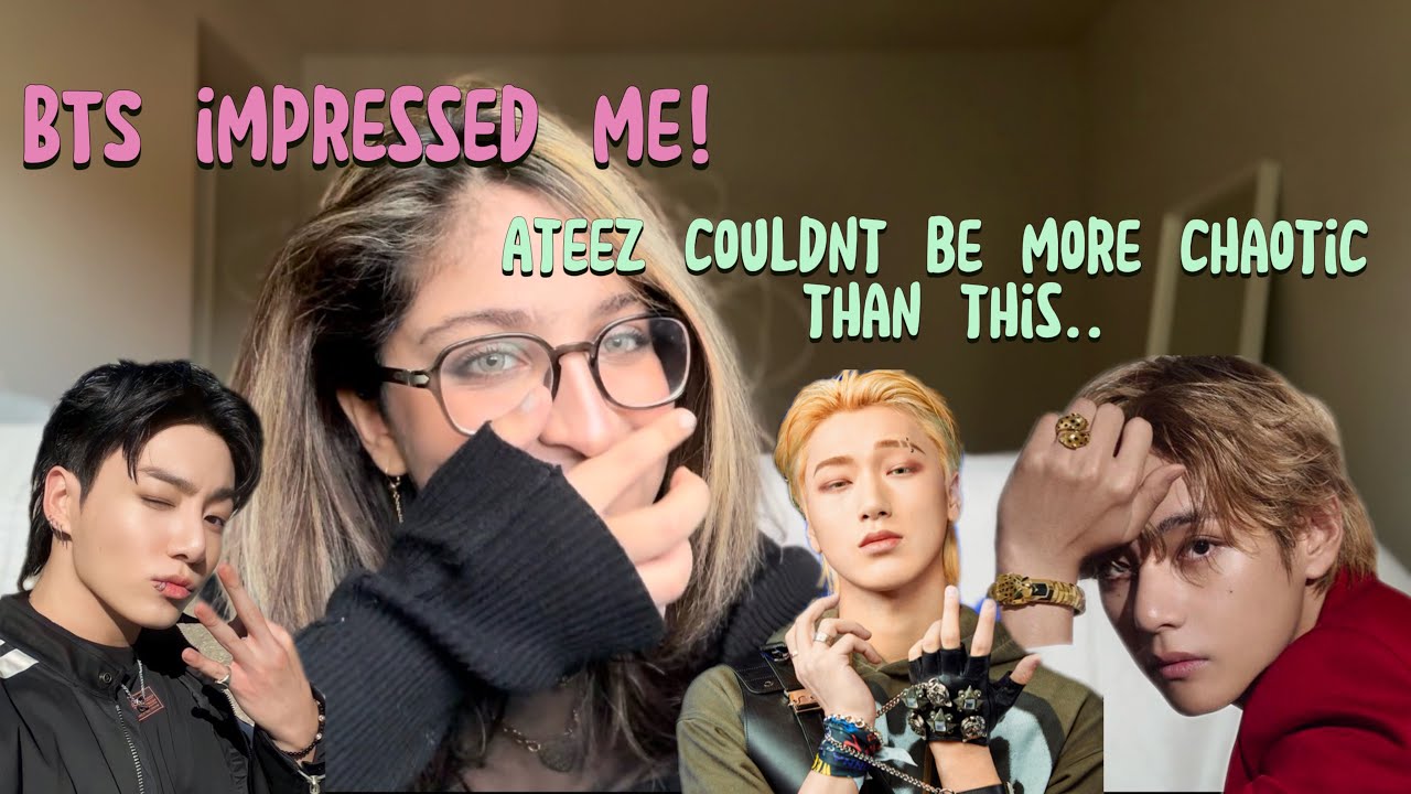 KPOP is not what I expected🔥Reacting to Ateez and BTS (for the first time)
