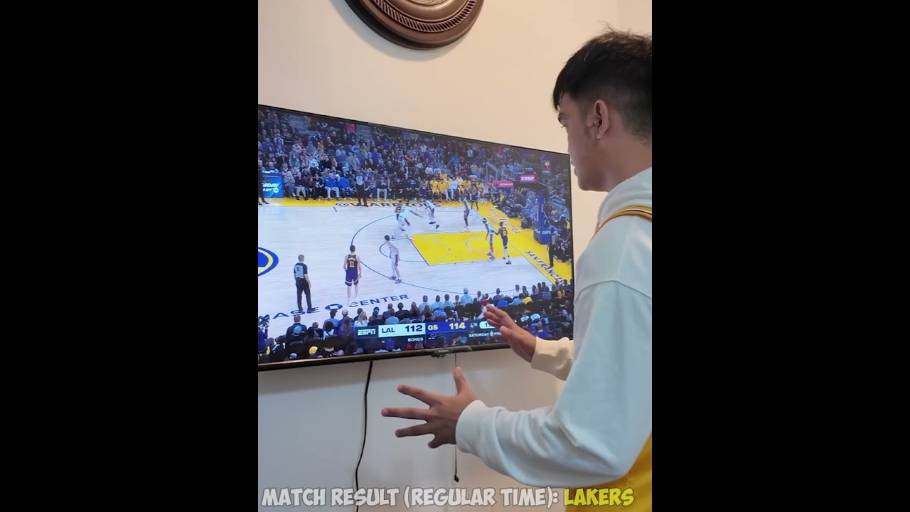GSW vs LAKERS Curry vs Lebron | Game of the year Reaction Video
