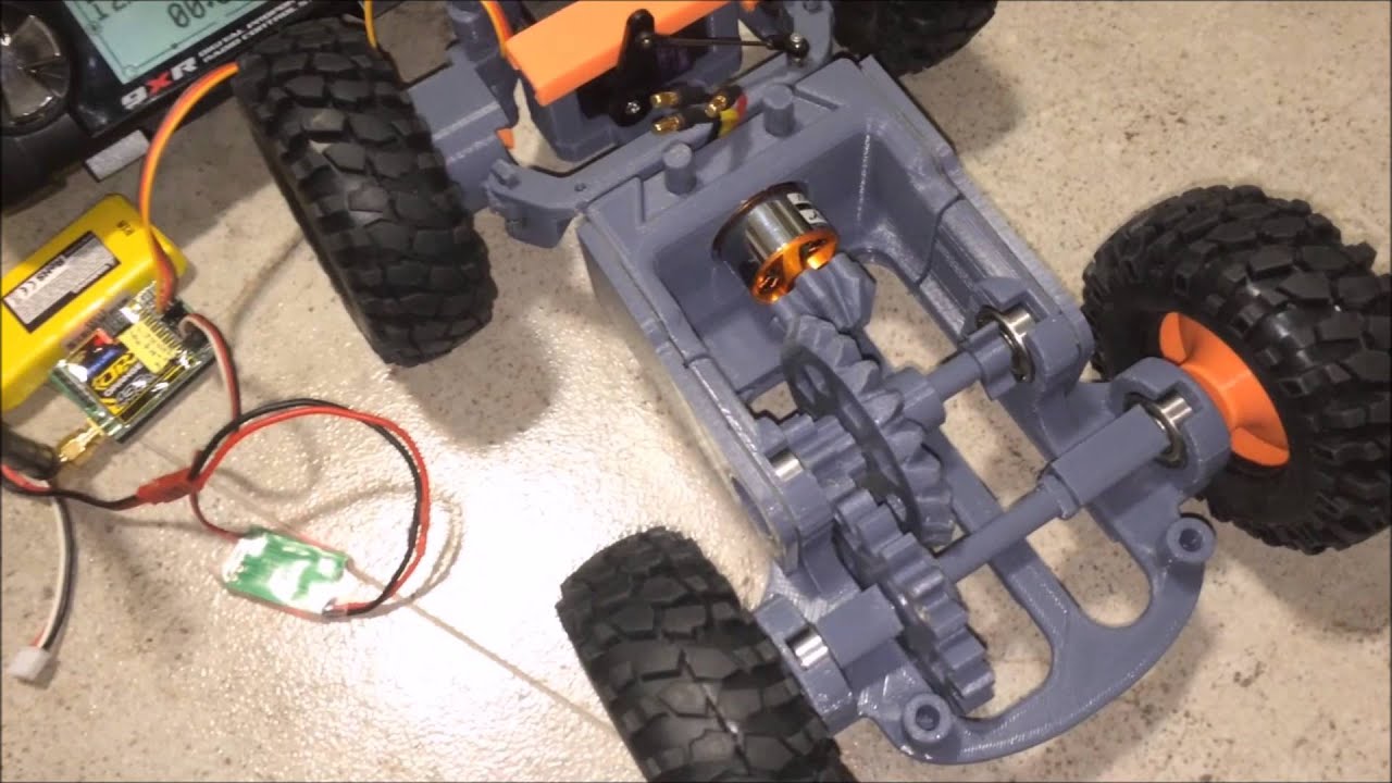 3D Printed RC Car