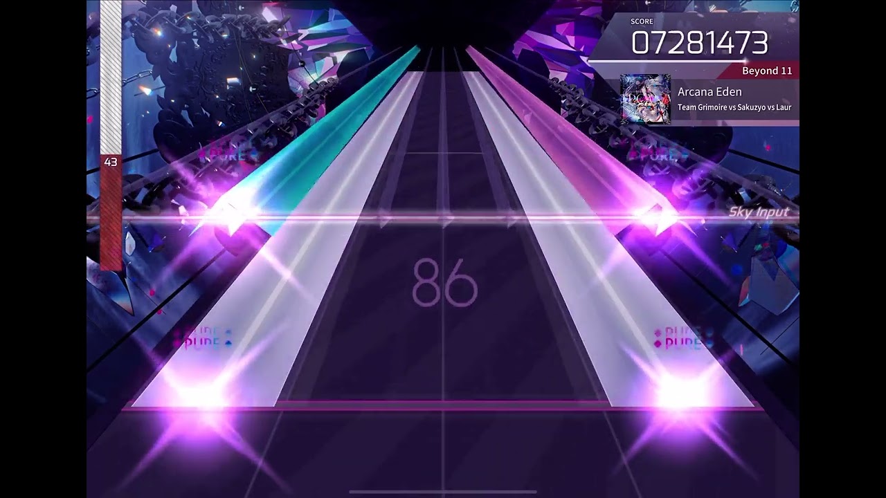 [Arcaea] Arcana Eden [Byd11] first try clear