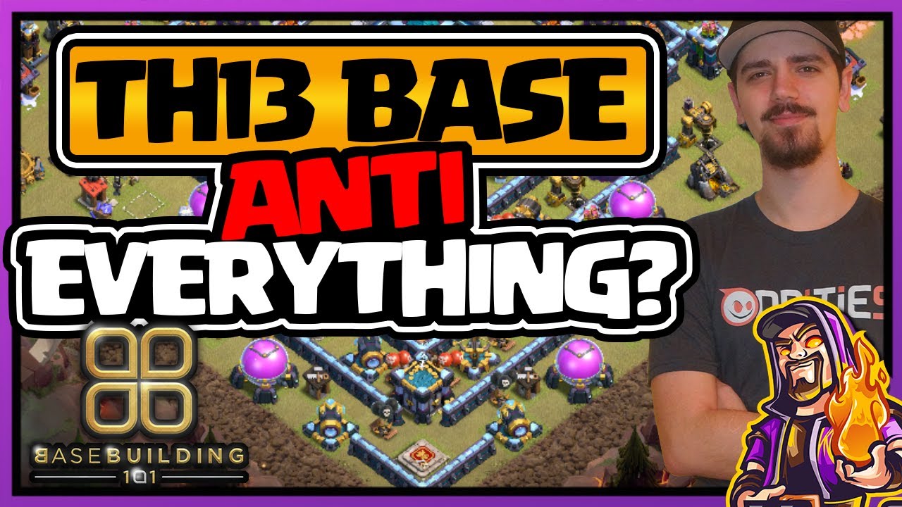 CRAZY TH13 BASE DEFENDED SO MUCH! | TH13 BASE ANTI EVERYTHING!? | best town hall 13 base link |