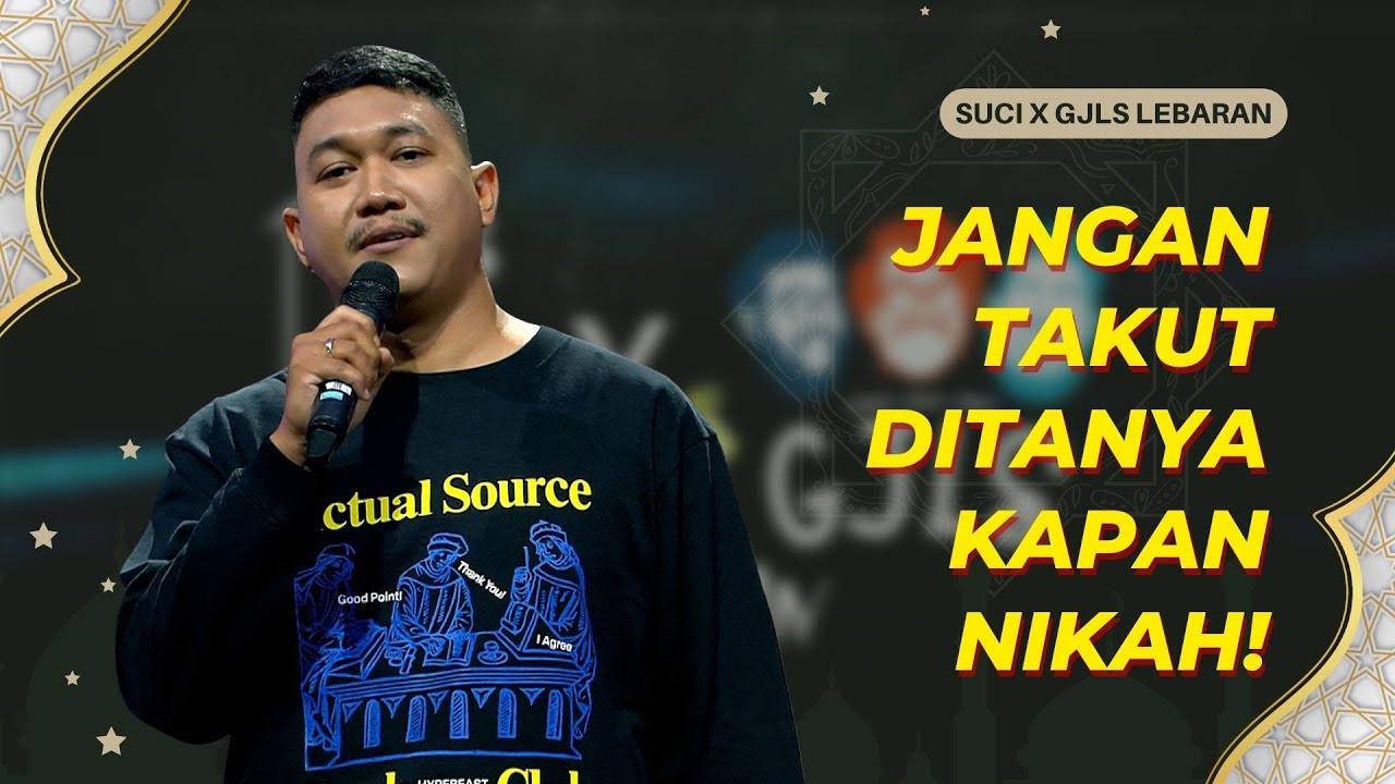 Stand Up Dany Beler: Takut Ditanya Kapan Nikah saat Lebaran?? Ini Cara Atasinnya | SUCI X GJLS