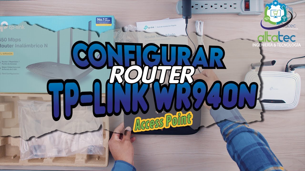 Como Configurar Router Tp-Link (TL WR940N) en Modo ACCESS POINT (Paso a Paso)
