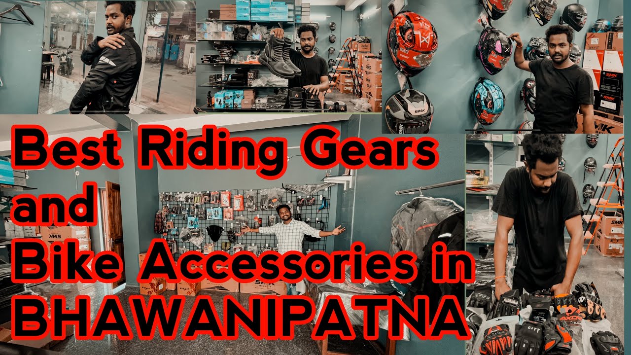 Best RIDING GEARS and BIKE ACCESSORIES in BHAWANIPATNA😍😍 | MOTO ADVENTURES | KALAHANDI