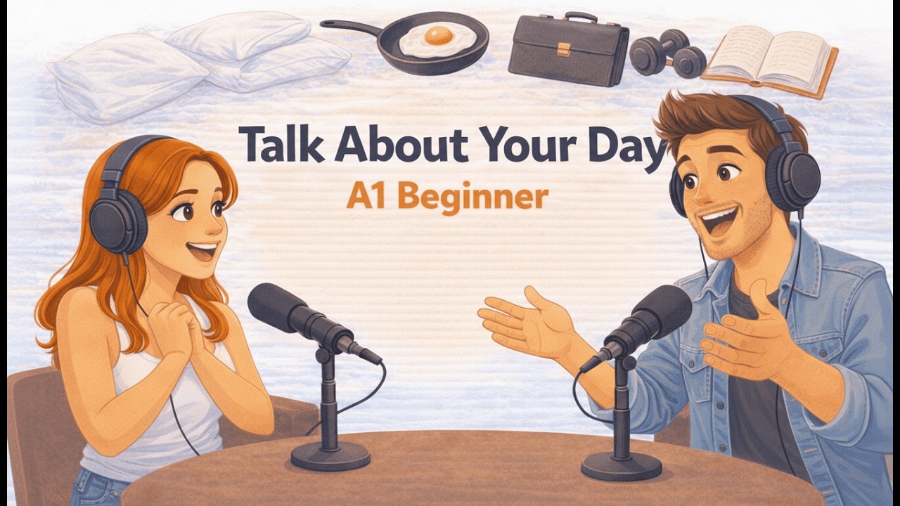 Daily Routine (A1) — English Listening Practice