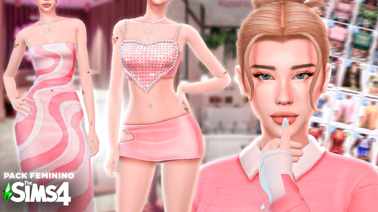 O MELHOR PACK DE ROUPAS FEMININAS THE SIMS 4 | 2024 🌟​