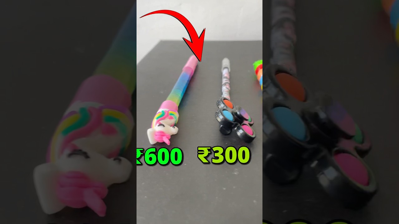 ₹5 Vs ₹600 amazing pen