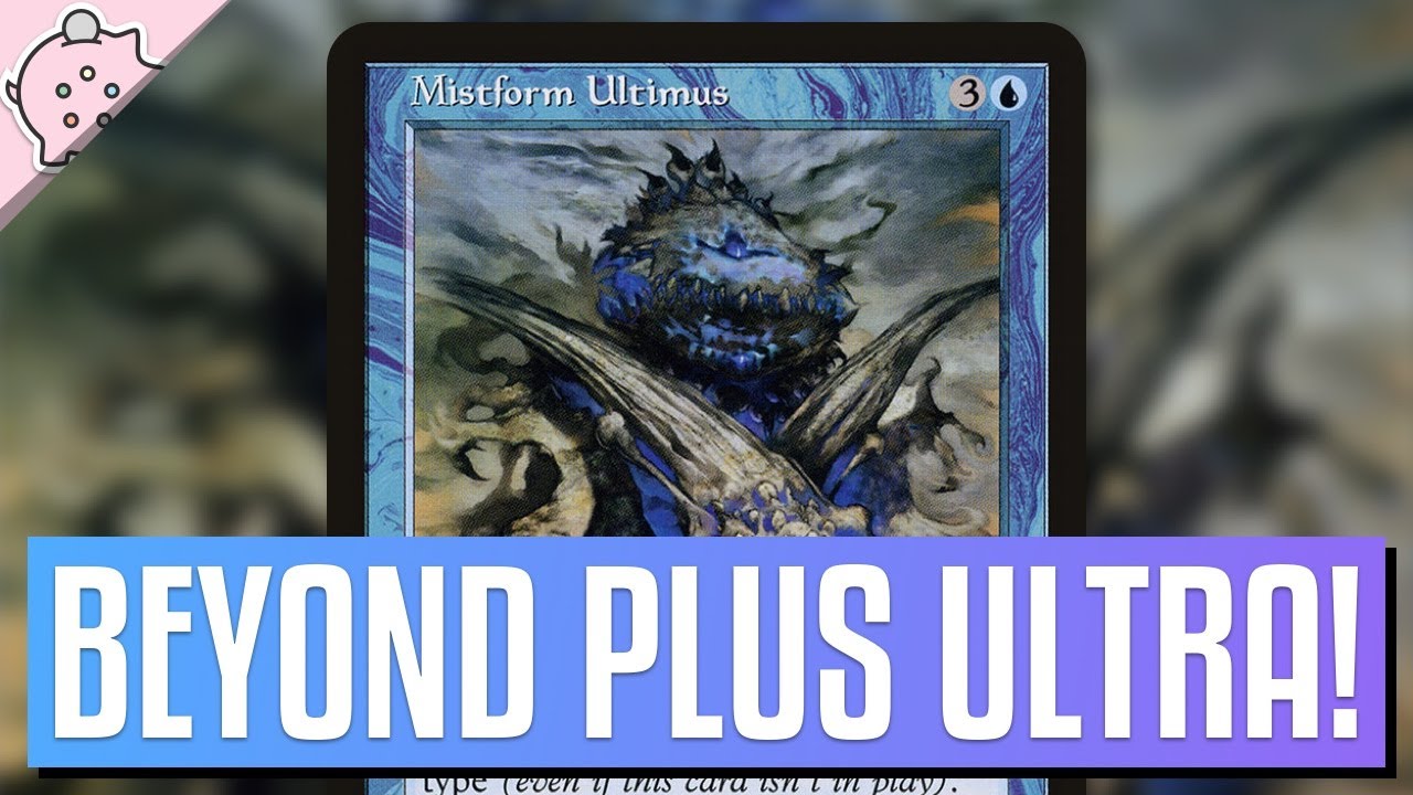 Go BEYOND PLUS ULTRA! | Mistform Ultimus | Commander Budget Deck Tech | EDH | Magic: the Gathering