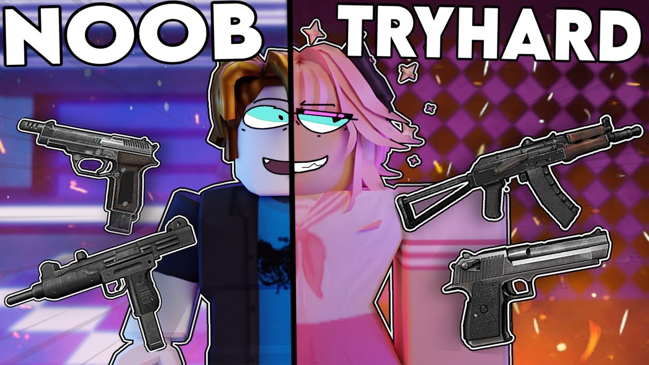 Все стереотипы об оружии в Roblox Criminality