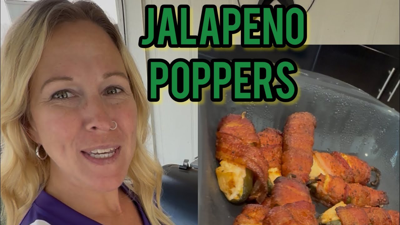 Jalapeño poppers on the pellet smoker - A perfect game day appetizer you MUST Try!