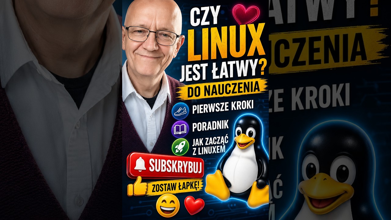 Czy Linux jest łatwy💗 do nauczenia używania pierwsze kroki poradnik jak zacząć z linuks 🤓SUB👍😁❤️
