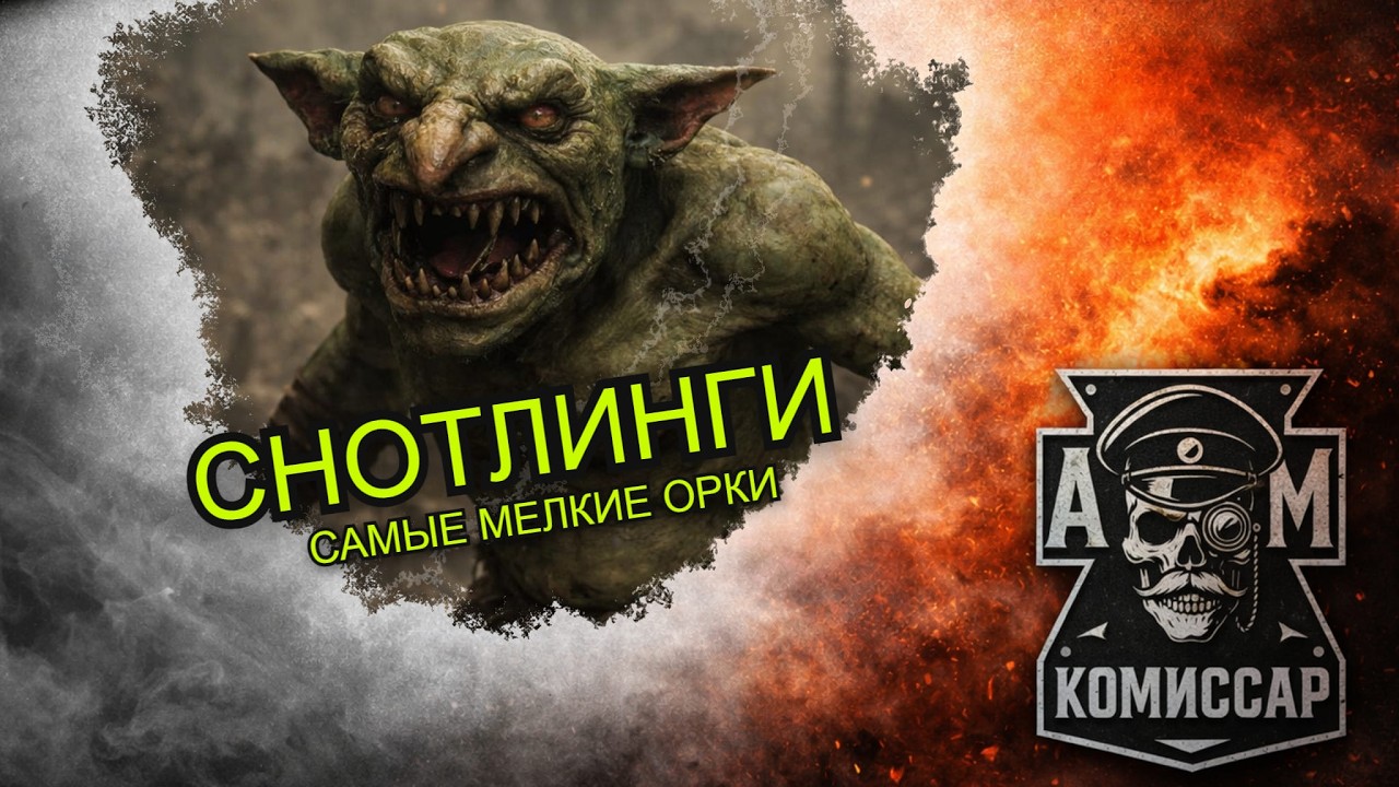 Создатели Орков. Деградировали в Снотлингов | Warhammer 40k