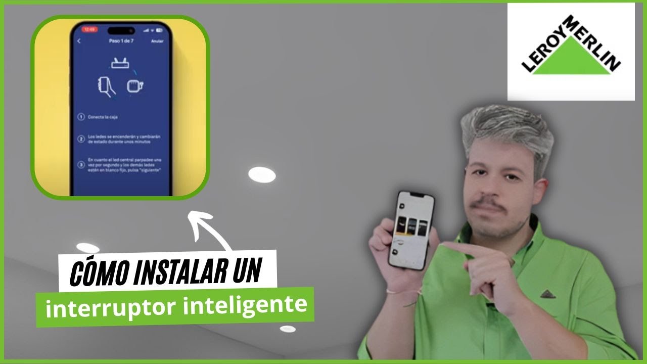 Cómo instalar un interruptor inteligente | Paso a paso | LEROY MERLIN
