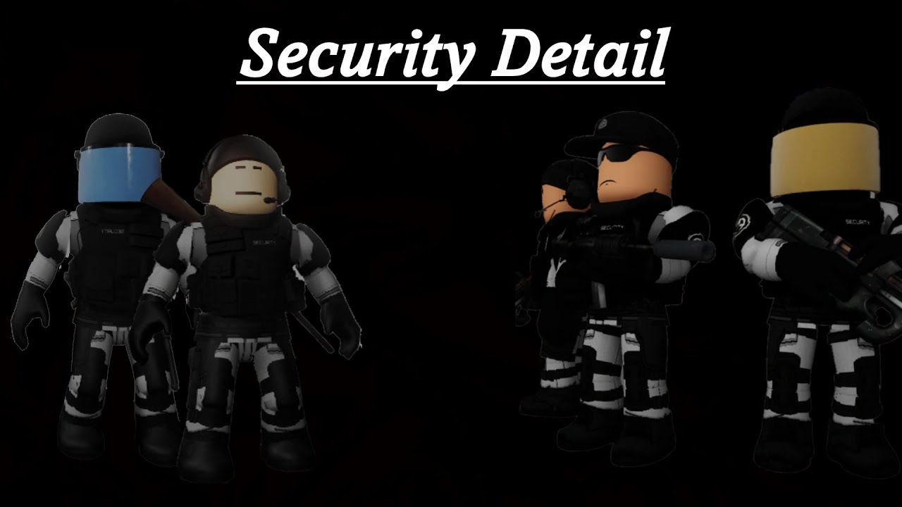 Security Detail faction in rBreach explained!