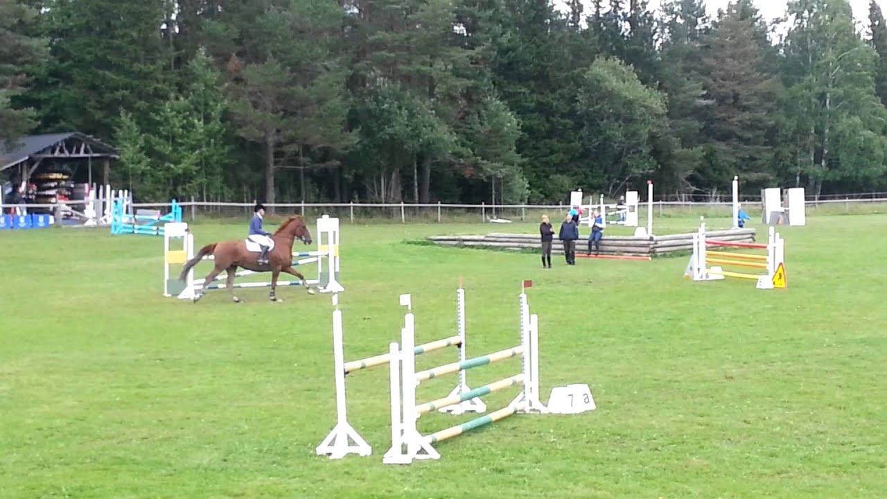 Kicki L&ouml;jdahl och Avant 110 cm &Ouml;FRK 18 Augusti 2013