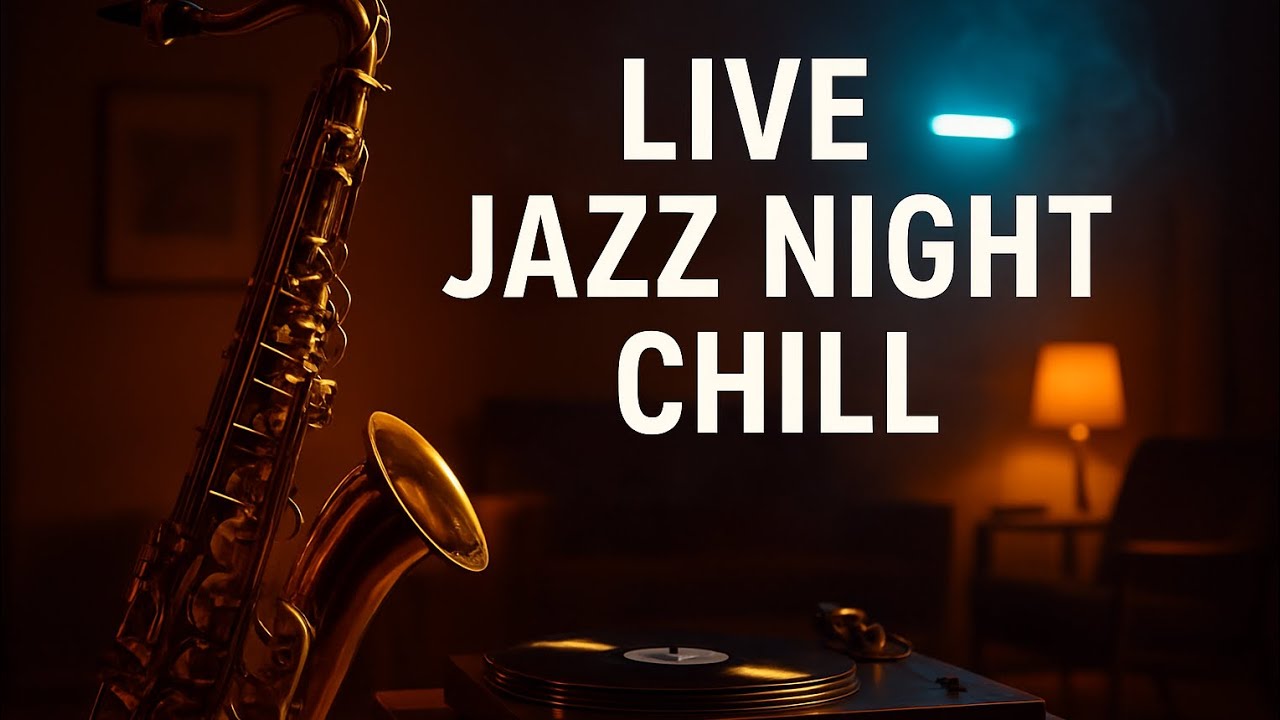 6 Hours of Relaxing Background Jazz • Soft Saxophone, Calm Ambience, Focus & Chill Music