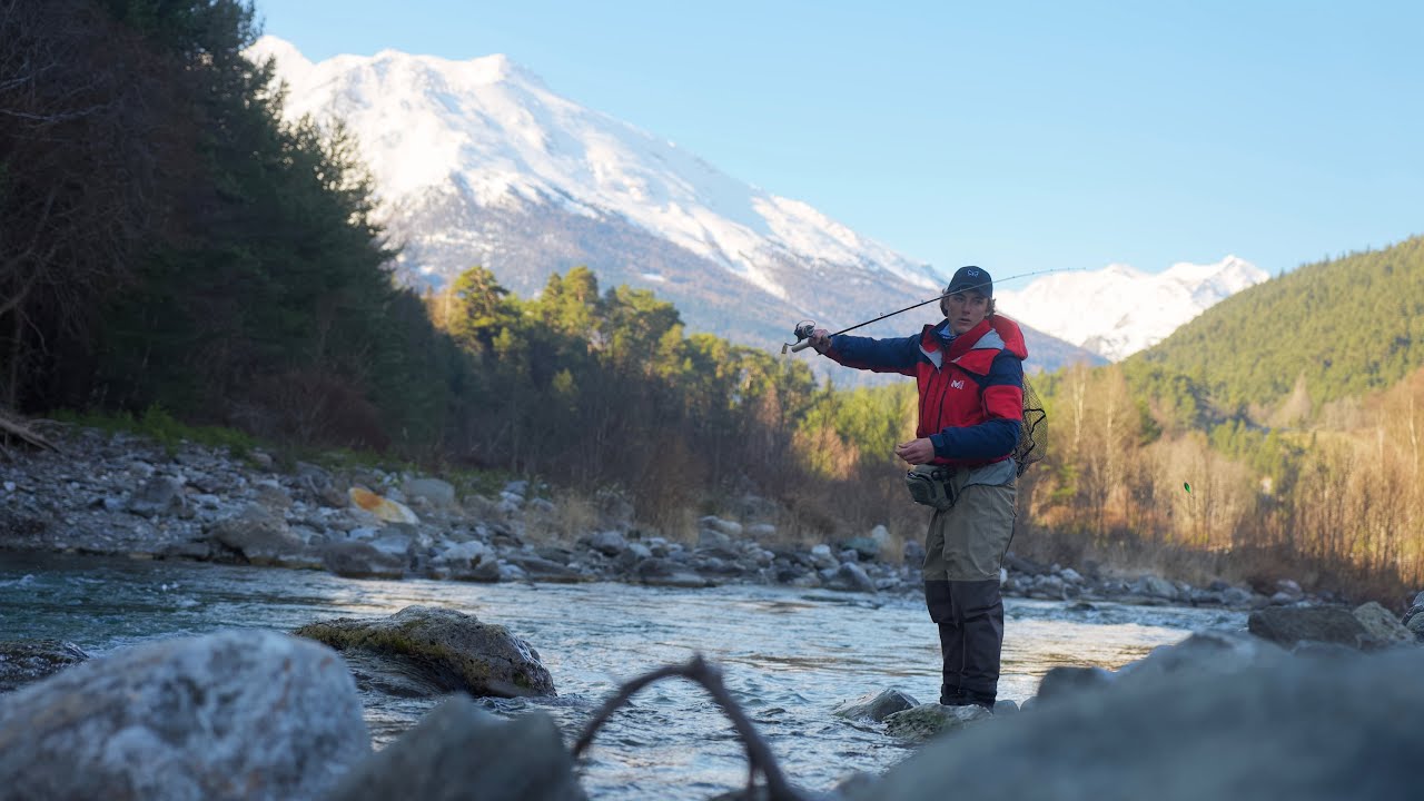 Pêche à la truite de début de saison en Haute Maurienne - Morpho Fishing