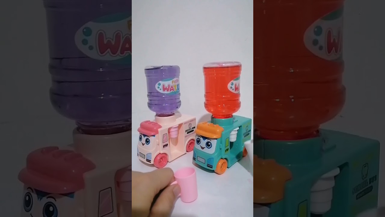 Cute water dispenser toy review asmr is so cool #cutetoys #waterdispensertoy #asmr #cool #toyreview