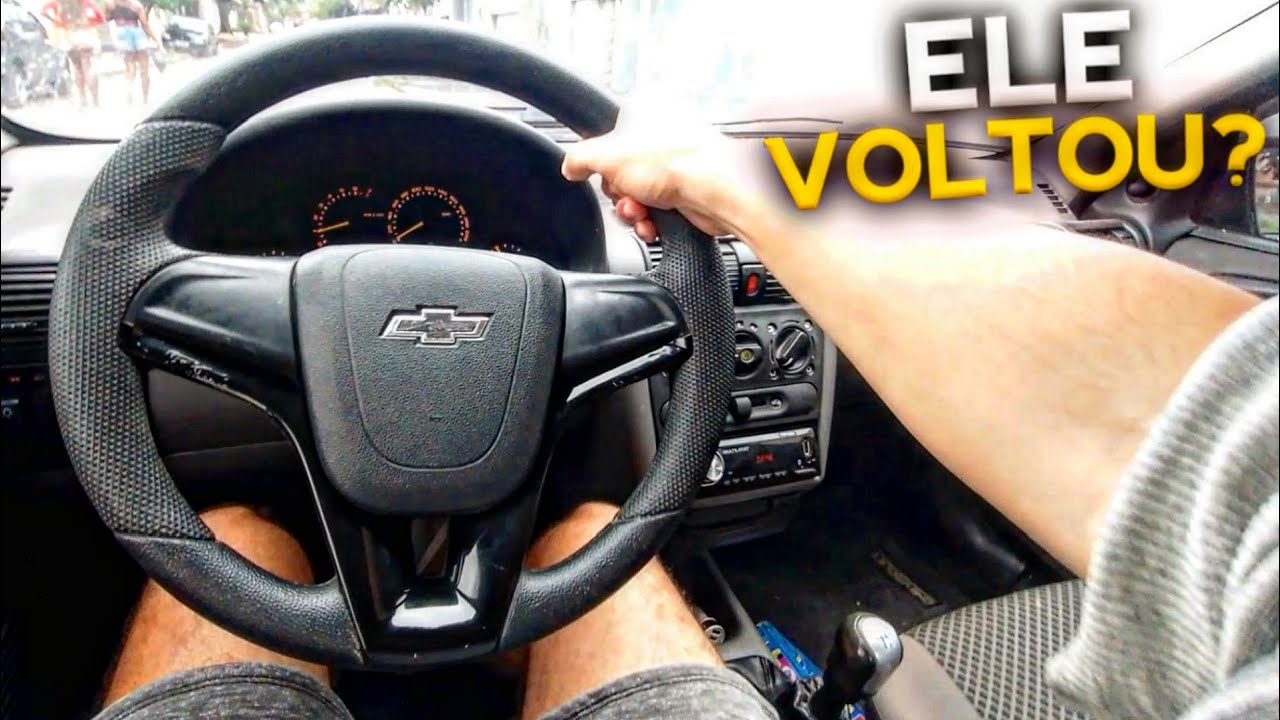 COLOQUEI O VOLANTE DO CAMARO NOVAMENTE NO CORSA CLASSIC! Era Esse o Problema Dele!