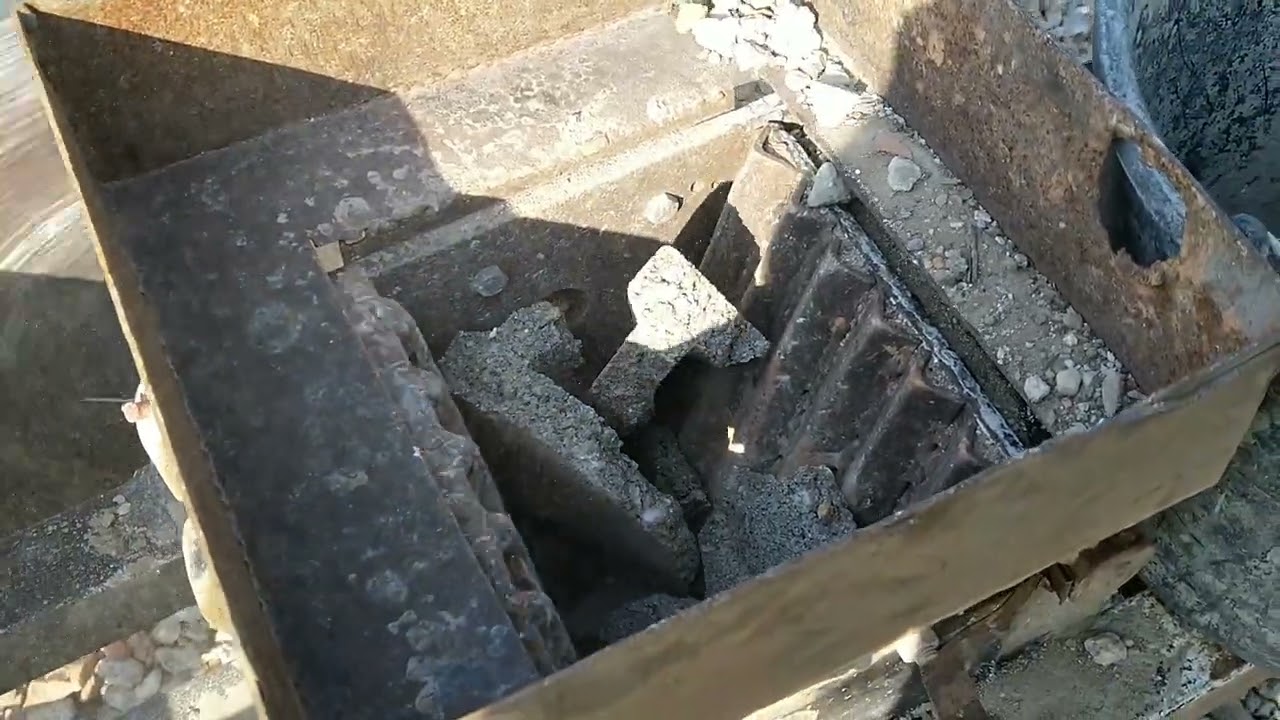 Házi készítésű kőtörő gép