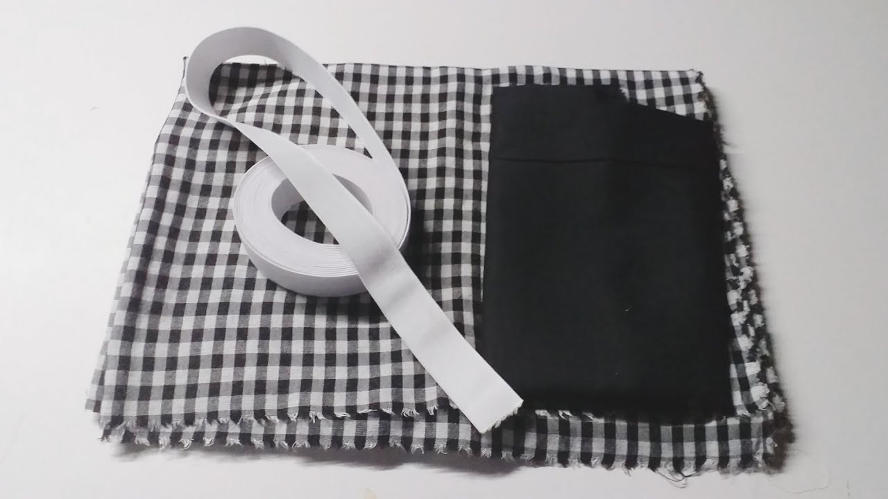 pantalon 👖avec poches et élastique facile à réaliser✂️ pour les débutants