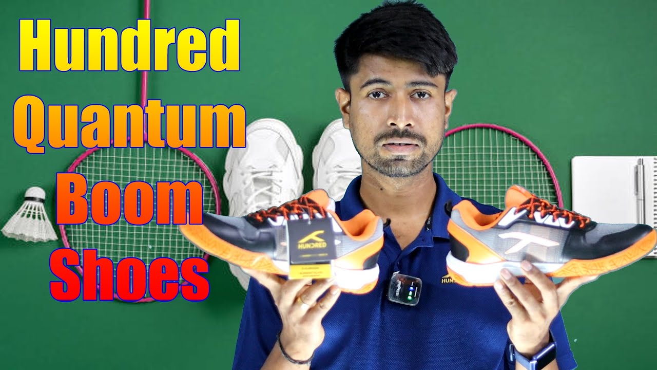Hundred Quantum Boom Srikanth Edition Review 🔥 | Best Badminton Shoes Under ₹2500 | Power + Comfort