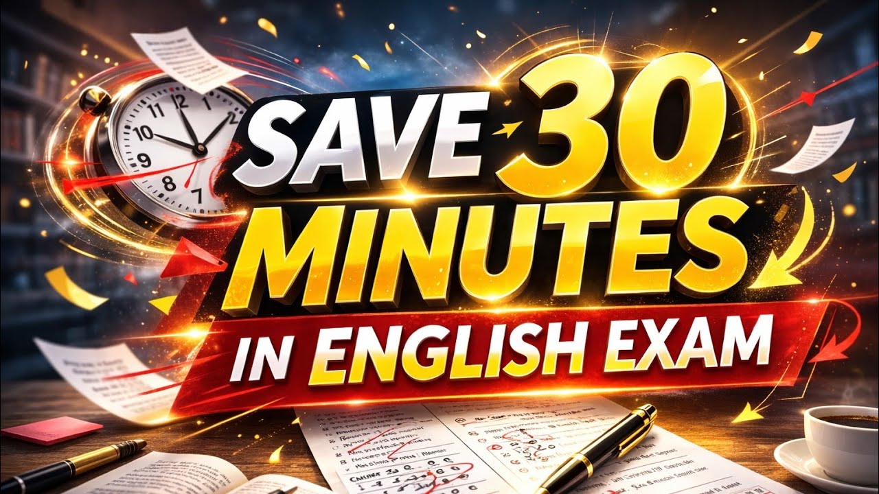 How to Finish CBSE Class 10 English Paper 30 Mins Early! 🕒 (2026 Strategy)