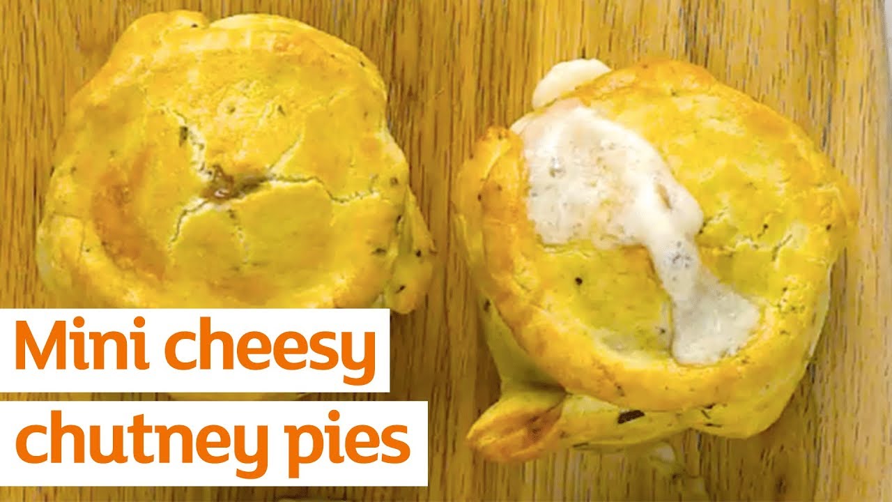 Mini cheesy chutney pies | Recipe | Sainsbury's