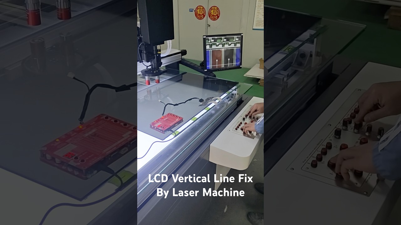 LCD Vertical Lines Repair | LED TV Screen Line Problem Fix By LCD Laser Repair Machine LT-LS6530