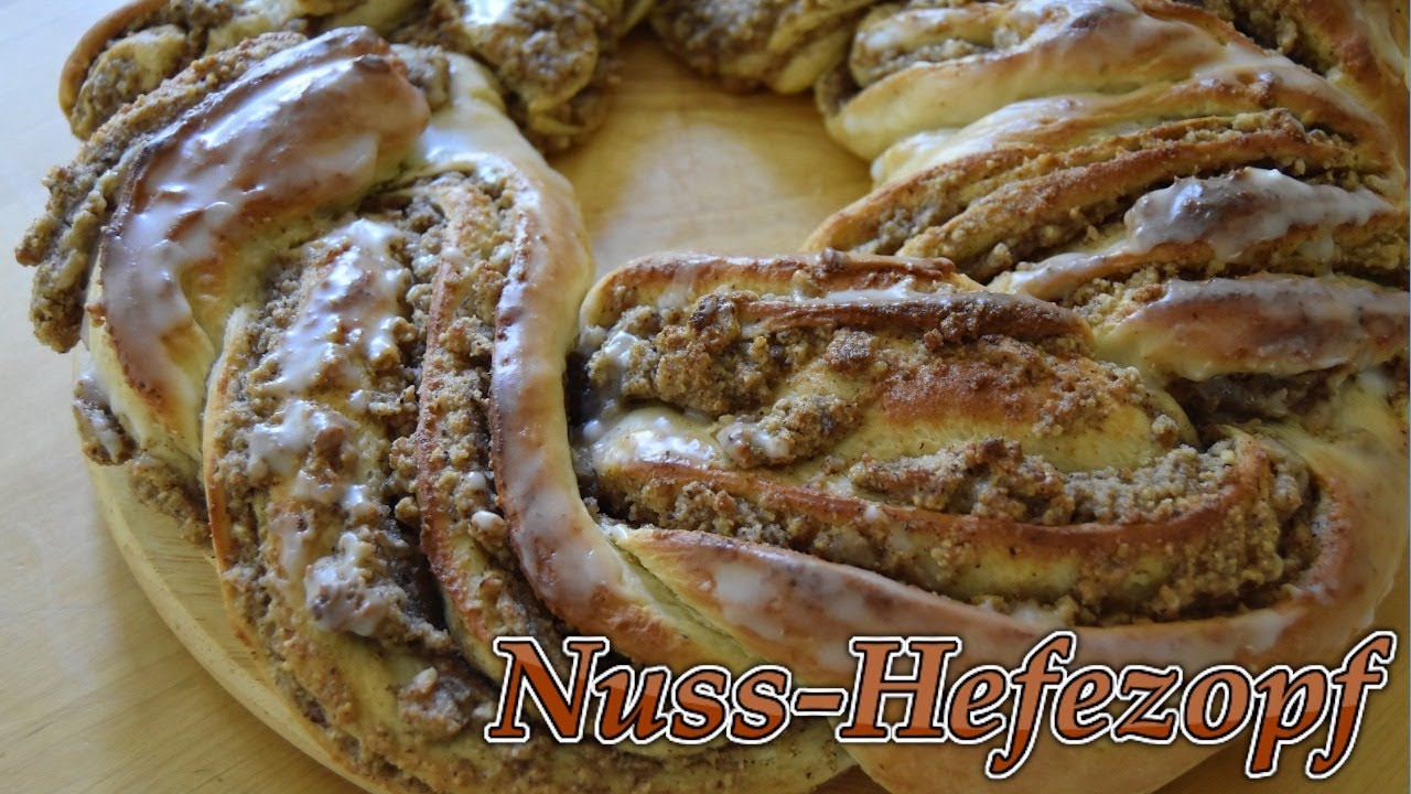 Nuss-Hefezopf I Rezept